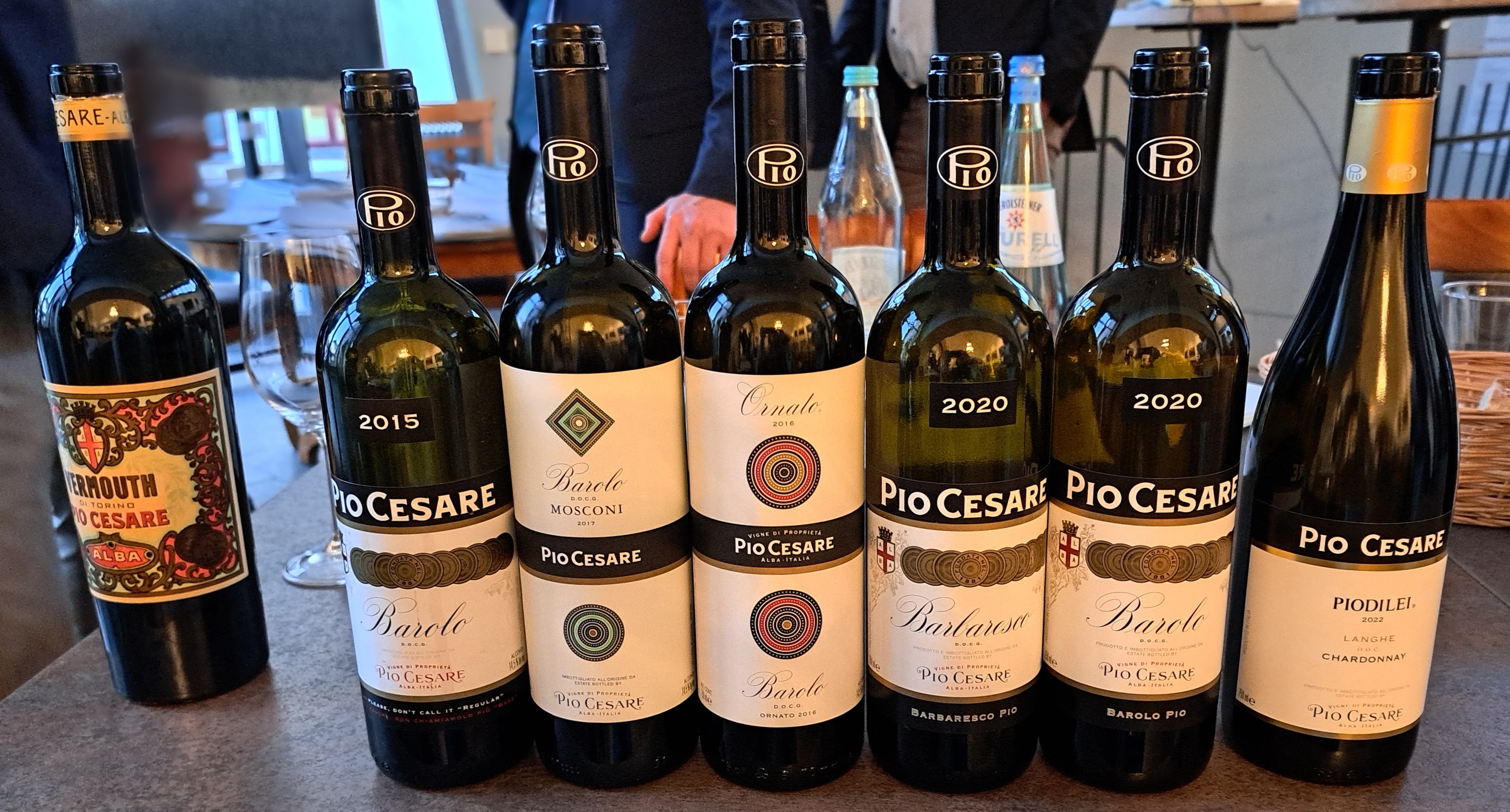Pio Cesare Masterclass Tasting in March 2025